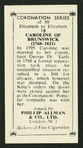 Caroline of Brunswick.