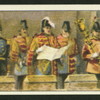 Proclaiming the date of the coronation.