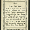 H.M. King George VI.