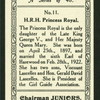 H.R.H. Princess Royal.