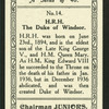 H.R.H. the Duke of Windsor.
