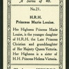 H.R.H. Princess Marie Louise.