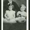 Lady May Abel-Smith with her children.