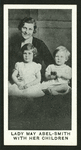 Lady May Abel-Smith with her children.
