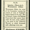 Interior (nave, etc.), Westminster Abbey.