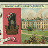 Country seats and arms