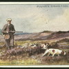 Grouse-shooting over dogs.