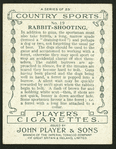Rabbit-shooting.