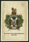 The King's Own Scottish Borderers.