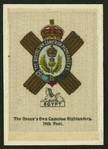 The Queen's Own Cameron Highlanders.