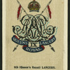 9th (Queen's Royal) Lancers.