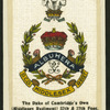 The Duke of Cambridge's own (Middlesex Regiment).