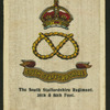 The South Staffordshire Regiment.