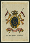 16th (the Queen's) Lancers.