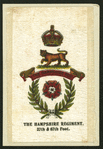 The Hampshire Regiment.