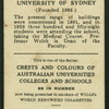 Medical School, University of Sydney.