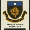 Teacher's College, Sydney.