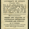 The University of Sydney.