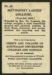 Methodist Ladies' College.