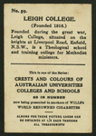 Leigh College.
