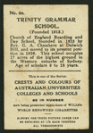 Trinity Grammar School.