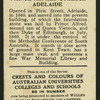 Prince Alfred College, Adelaide.