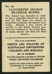 Launceston Church Grammar School.