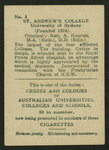 St. Andrew's College.