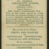 St. Peter's Collegiate School, Adelaide.