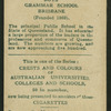 Boys' Grammar School, Brisbane.