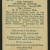 The Sydney Grammar School.