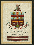 Fort Street Boys' High School.