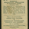 Workers' Educational Association.