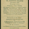 St. Joseph's College.