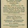 St. John's College.