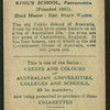 King's School, Parramatta.