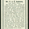 Mr. T.J.E. Andrews.