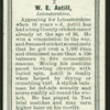 W.E. Astill.