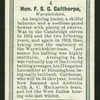 Hon. F.S.G. Calthorpe.