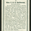 Hon. F.S.G. Calthorpe.