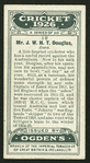 Mr. J.W.H.T. Douglas.