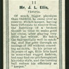 Mr. J.L. Ellis.