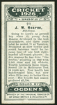 J.W. Hearne.