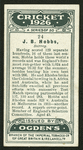 J.B. Hobbs.