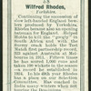 W. Rhodes.