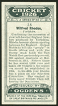 W. Rhodes.