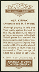 A.F. Kippax.