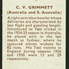 C.V. Grimmett.