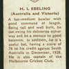 H.I. Ebeling.