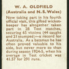 W.A. Oldfield.